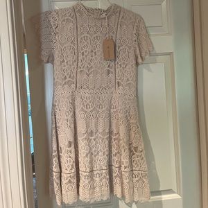 Blu Pepper Lace Mini dress! New With Tags!